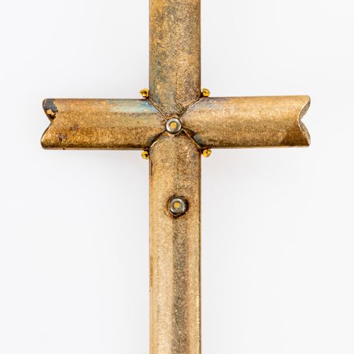 Null 
Collar de eslabones con colgante en forma de cruz (longitud aprox. 51 mm),&hellip;