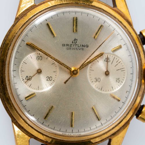 Null 
"Breitling" - men's wristwatch, manual winding, indices, second at the "9"&hellip;