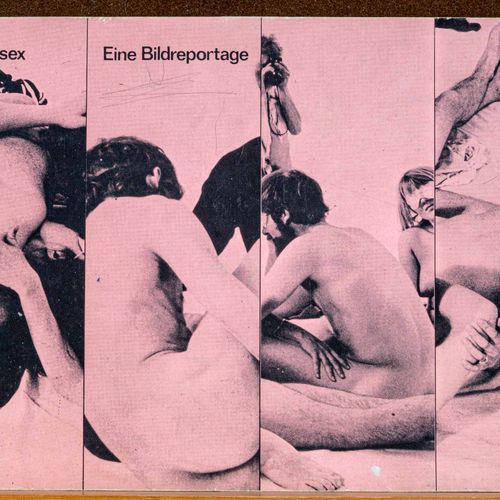 Null 
"GRUPPENSEX - EINE BILDREPORTAGE" Brochure originale illustrée, avec une p&hellip;