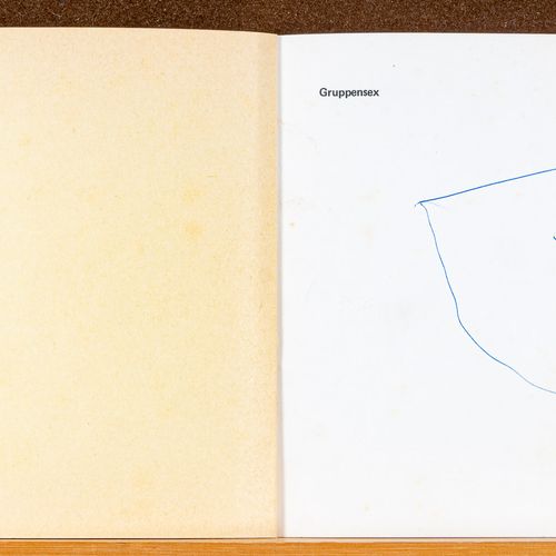 Null 
"GRUPPENSEX - EINE BILDREPORTAGE" Brochure originale illustrée, avec une p&hellip;