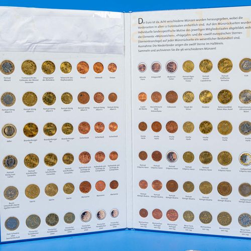 Null 
Petite collection de pièces de monnaie DM & EURO : 14 x 10 DM & 5 x 5 DM d&hellip;
