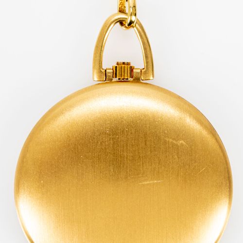 Null 
Reloj de bolsillo DUGENA plano, chapado en oro, con indicación de la fecha&hellip;