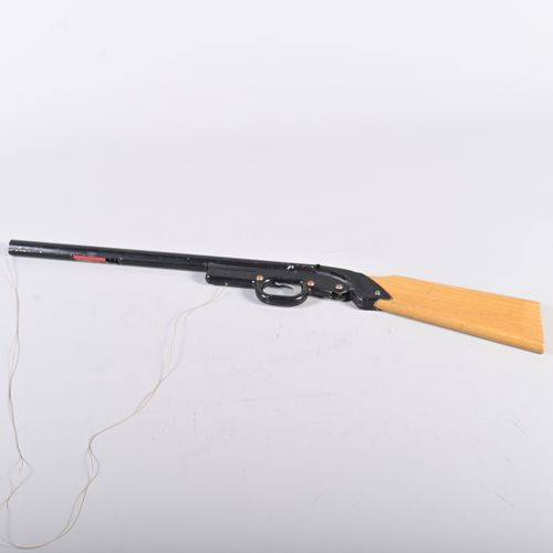 Null "Ideal" toy children's rifle, Made in Germany, wooden butt, metal knicker, &hellip;
