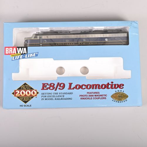 Null Locomotora BRAWA LIFE-LIKE E8/9, Protoseries 2000, ancho de vía H0, muy bue&hellip;