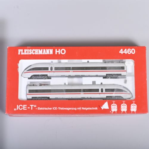 Null Fleischmann, elektrischer ICE-Triebwagenzug mit Neigetechnik, Spur H0, Nr. &hellip;