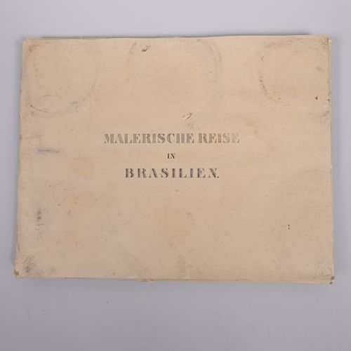 Null "Malerische Reise in Brasilien", portfolio di tavole (43,5x33,5cm), Lithogr&hellip;