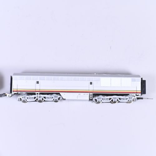 Null LIFE-LIKE Santa Fé, US diesel locomotive and one wagon, H0 gauge, 20th cent&hellip;