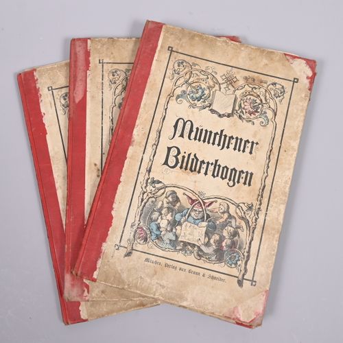 Null 三本 "Münchener Bilderbogen"，由慕尼黑的Braun & Schneider出版，大约在1880年，有大量色彩丰富、有趣的插图和&hellip;