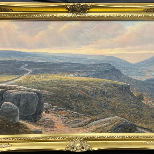 Null Peter Coulthard (n. 1949)
Curber Edge, Derbyshire
Firmado, óleo sobre lienz&hellip;