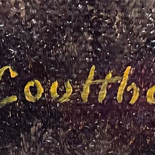 Null Peter Coulthard (bn. 1949)
从弗罗盖特边缘看德温特山谷
签名，布面油画，50cm x 75cm