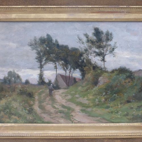 Null Henriet, Charles Fréderic (1826 Château-Thierry - 1918), peinture huile/boi&hellip;