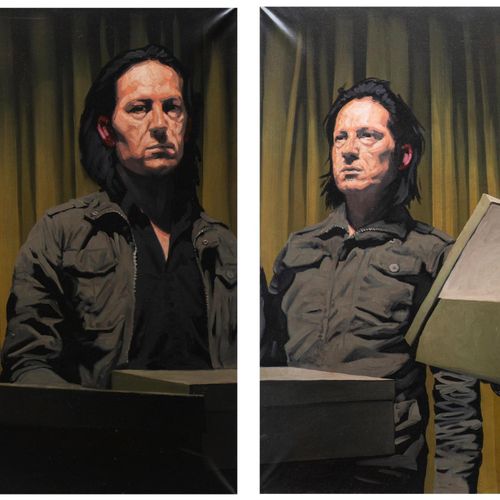 Null Thierry CARRIER (1973), "Sin título (Código 1508)", 2015, óleo sobre lienzo&hellip;