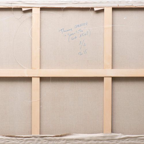 Null 蒂埃里-卡里尔（1973年），《无题（代码1508）》，2015年，布面油画，二联画，背面有签名和日期。
130 x 190厘米（二联画的每块板）。
&hellip;