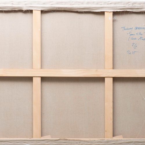 Null 蒂埃里-卡里尔（1973年），《无题（代码1508）》，2015年，布面油画，二联画，背面有签名和日期。
130 x 190厘米（二联画的每块板）。
&hellip;