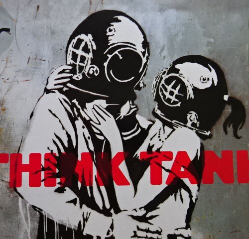 Banksy - Blur Think Tank Vinyl Banksy (probablement en 1973/74 près de Bristol).&hellip;
