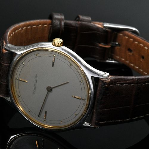 Null 
Weiß- und Gelbgold 750 Jaeger LeCoultre „Master Ultra Thin“ Herrenarmbandu&hellip;