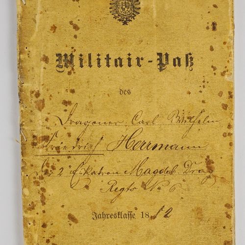 Null "Pasaporte militar" 2º Regimiento de Dragones de Magdeburgo nº 6

 Clase an&hellip;