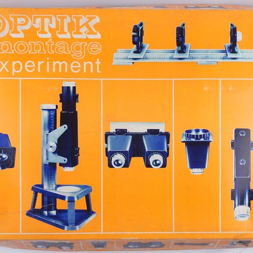 Null Optics construction kit "Montage Experiment", Kurt Hauf KG, Kamenz, 1970s.
&hellip;