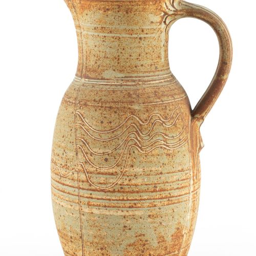 Null 
Michael Casson (1925-2003)


Large jug



oatmeal glaze



impressed potte&hellip;