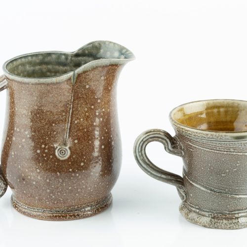 Null 
Walter Keeler (b.1942)


Jug and a mug



salt-glazed



the jug 14cm high&hellip;