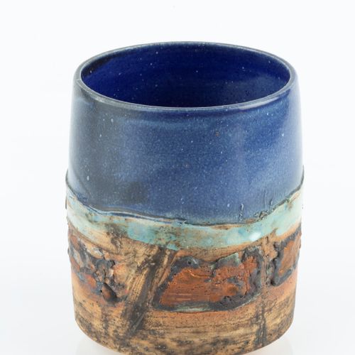 Null 
Robin Welch (1936-2019)


Vessel



stoneware, the blue glazed rim above b&hellip;