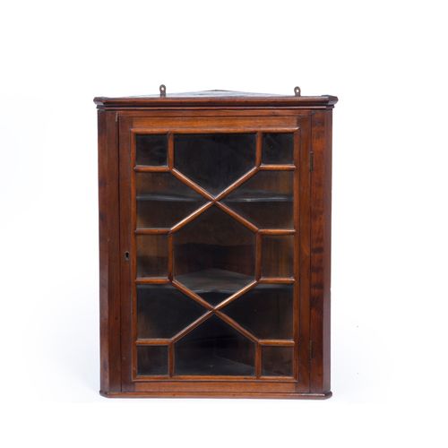Null 
Small mahogany corner cupboard
with glazed front, 65cm x 50cm



Some ligh&hellip;