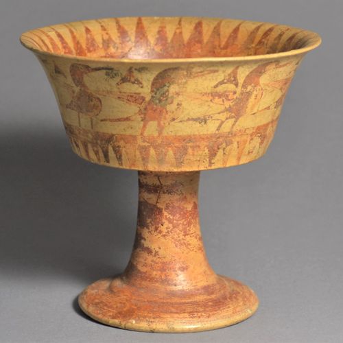 Null Pontic chalice

Etruscan, 6. Century B.C.

Clay, H = 12 cm (4 3/4 inches)

&hellip;