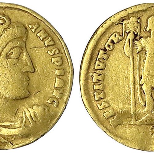 Null Pièces d'or romaines, époque impériale, Valentinien Ier, 364-375, Solidus 3&hellip;
