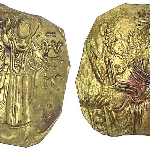 Null Pièces d'or byzantines, royaume de Nicée, Jean III Ducas-Vatatzes, 1222-125&hellip;