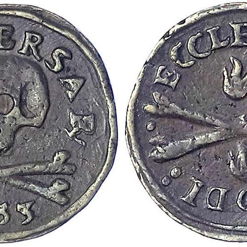 Null Monedas y medallas extranjeras, Bélgica-Lieja, Obispado, Marcas y símbolos,&hellip;