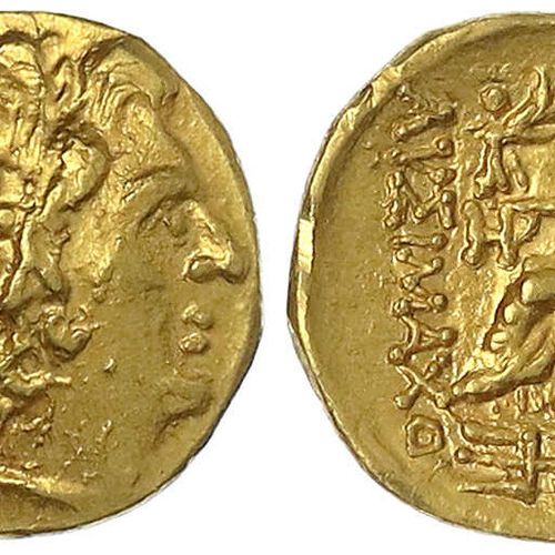 Null Monete d'oro greco antico, Pontos, Mitradate VI Eupator 120-63 a.C., stater&hellip;