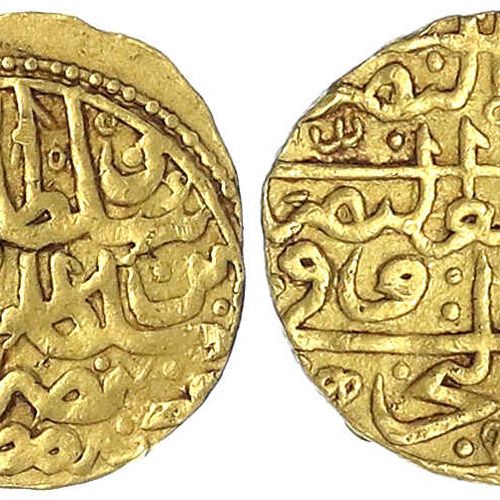 Null 外国金币和奖牌，埃及，苏莱曼大帝，1520-1566（AH 926-974），Altin AH 926 = 1520 Misr. 3.50 g.由于偏&hellip;
