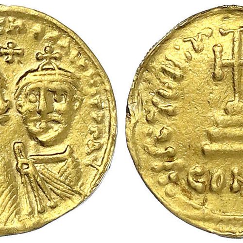Null Monedas de oro bizantinas, Imperio, Heraclio, 610-641, Sólido 629/632, Cons&hellip;
