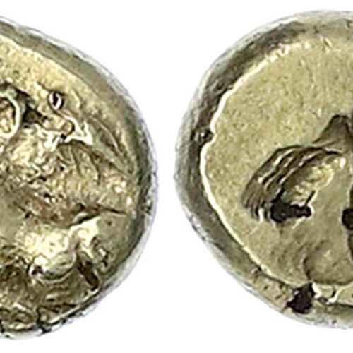 Null Monnaies d'or de la Grèce antique, Ionie, Phocée, 1/12e statère ELEKTRON 62&hellip;