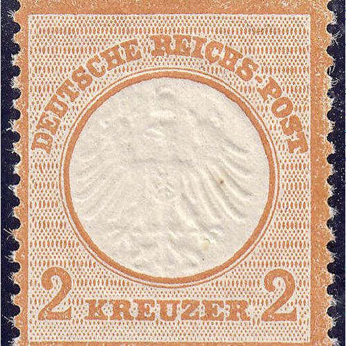 Null Timbres, Allemagne, Deutsches Reich, 2 Kreuzer kleiner Brustschild 1872, ét&hellip;