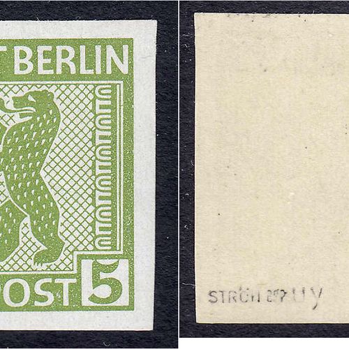 Null Stamps, Germany, Allied Occupation (Soviet Zone), Berlin and Brandenburg 5 &hellip;