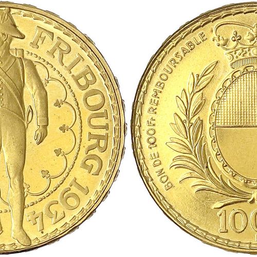 Null Monnaies et médailles d'or étrangères, Suisse, Confédération, depuis 1850, &hellip;