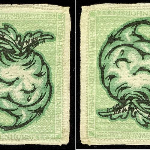 Null 钞票，德国Notgeld和KGL，比勒费尔德（威斯特伐利亚），Notgeld besonderer Art，10 Pfg.亚麻布，白色1.7.1917&hellip;