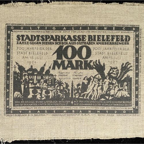 Null Billets de banque, monnaie de nécessité allemande et KGL, Bielefeld (Westph&hellip;