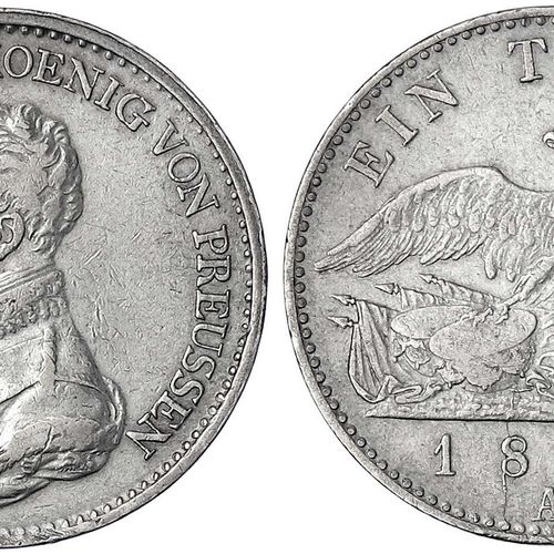 Null Monedas y medallas alemanas antiguas, Brandeburgo-Prusia, Friedrich Wilhelm&hellip;