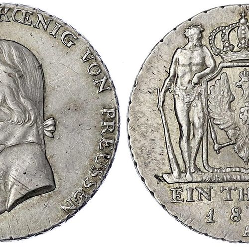 Null Antiguas monedas y medallas alemanas, Brandeburgo-Prusia, Friedrich Wilhelm&hellip;