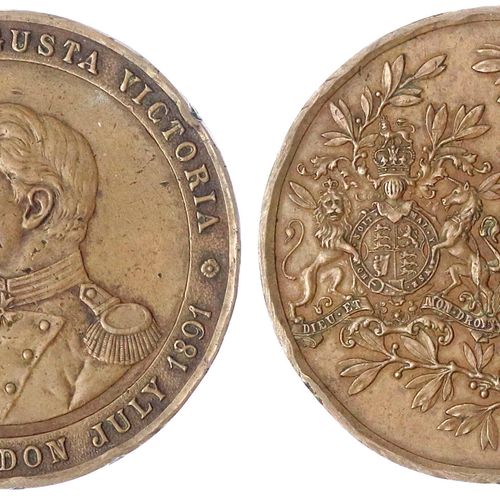 Null Monete e medaglie antiche tedesche, Brandeburgo-Prussia, Guglielmo II, 1888&hellip;