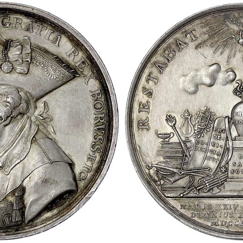 Null Monedas y medallas alemanas antiguas, Brandeburgo-Prusia, Federico II, 1740&hellip;