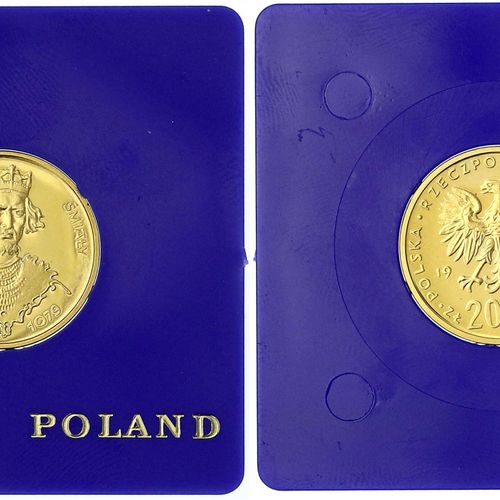 Null 外国金币和奖章，波兰人民共和国，1949-1989年，2000兹罗提1981年波列斯拉夫二世。容量8克，900/1000。 蓝色胶囊包装。仅有3000&hellip;