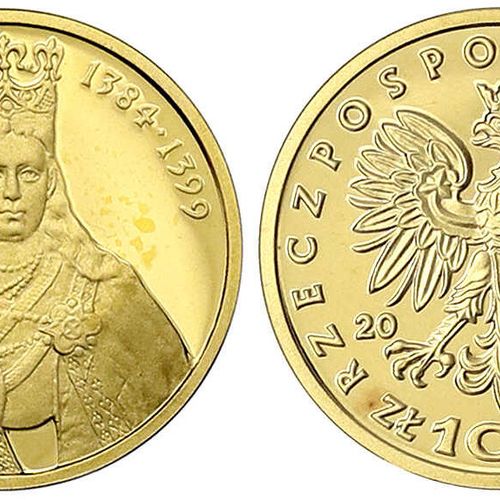 Null Monete e medaglie d'oro straniere, Polonia, Repubblica, dal 1989, 100 Zloty&hellip;