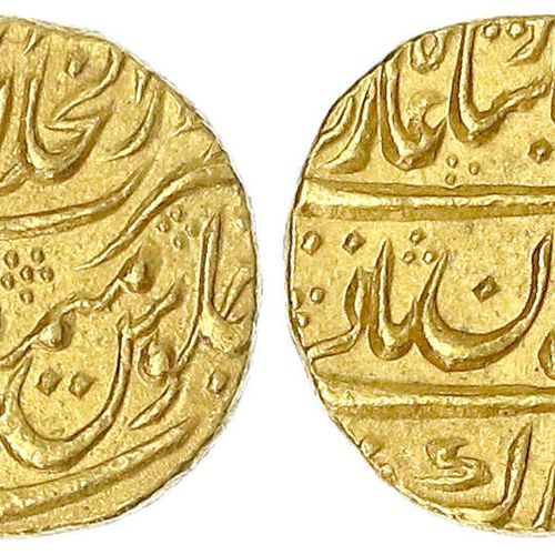 Null Monete e medaglie d'oro straniere, India-Impero Moghul, Impero Moghul. Muha&hellip;
