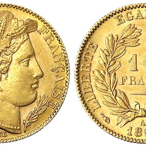 Null 外国金币和奖章，法国，第三共和国，1871-1940年，10法郎1899A，巴黎。玛丽安的头。3,23 g.900/1000。优秀/邮票光亮。Krau&hellip;