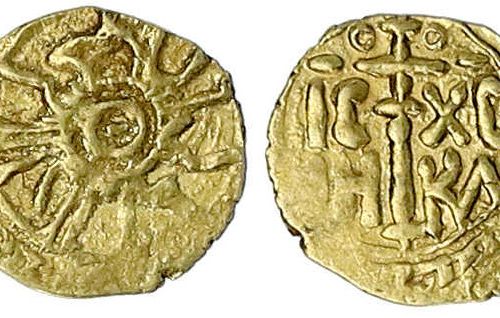 Null Monete e medaglie d'oro straniere, Italia-Sicilia, Ruggero II, 1105-1154, T&hellip;