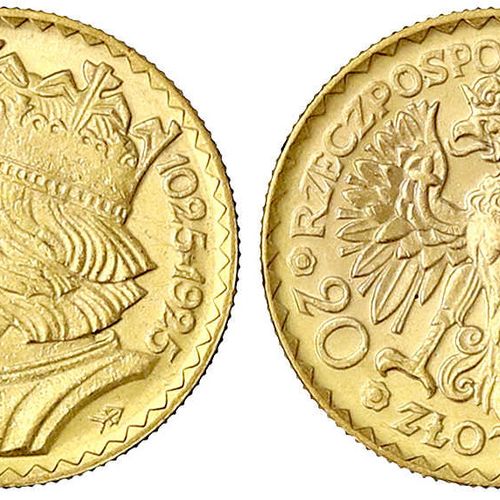Null Monnaies et médailles d'or étrangères, Pologne, Deuxième République, 1923-1&hellip;
