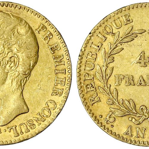 Null Monete e medaglie d'oro straniere, Francia, Consolato sotto Napoleone Bonap&hellip;